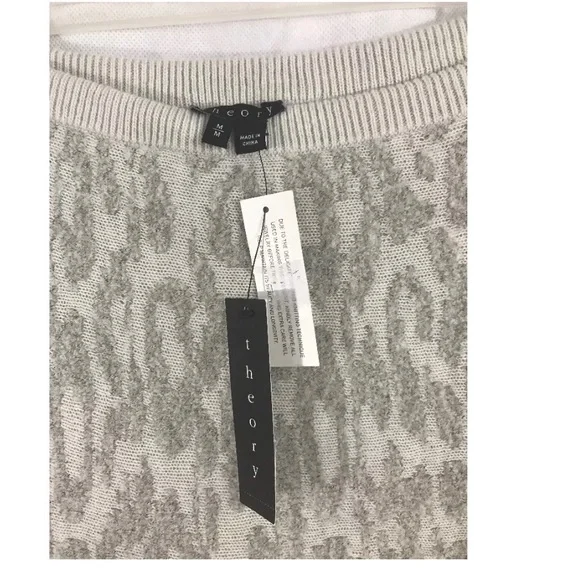 NWT! $395 Theory Gray‎ Marvita C Skirt In Vela [SZ Medium ] - Picture 7 of 8